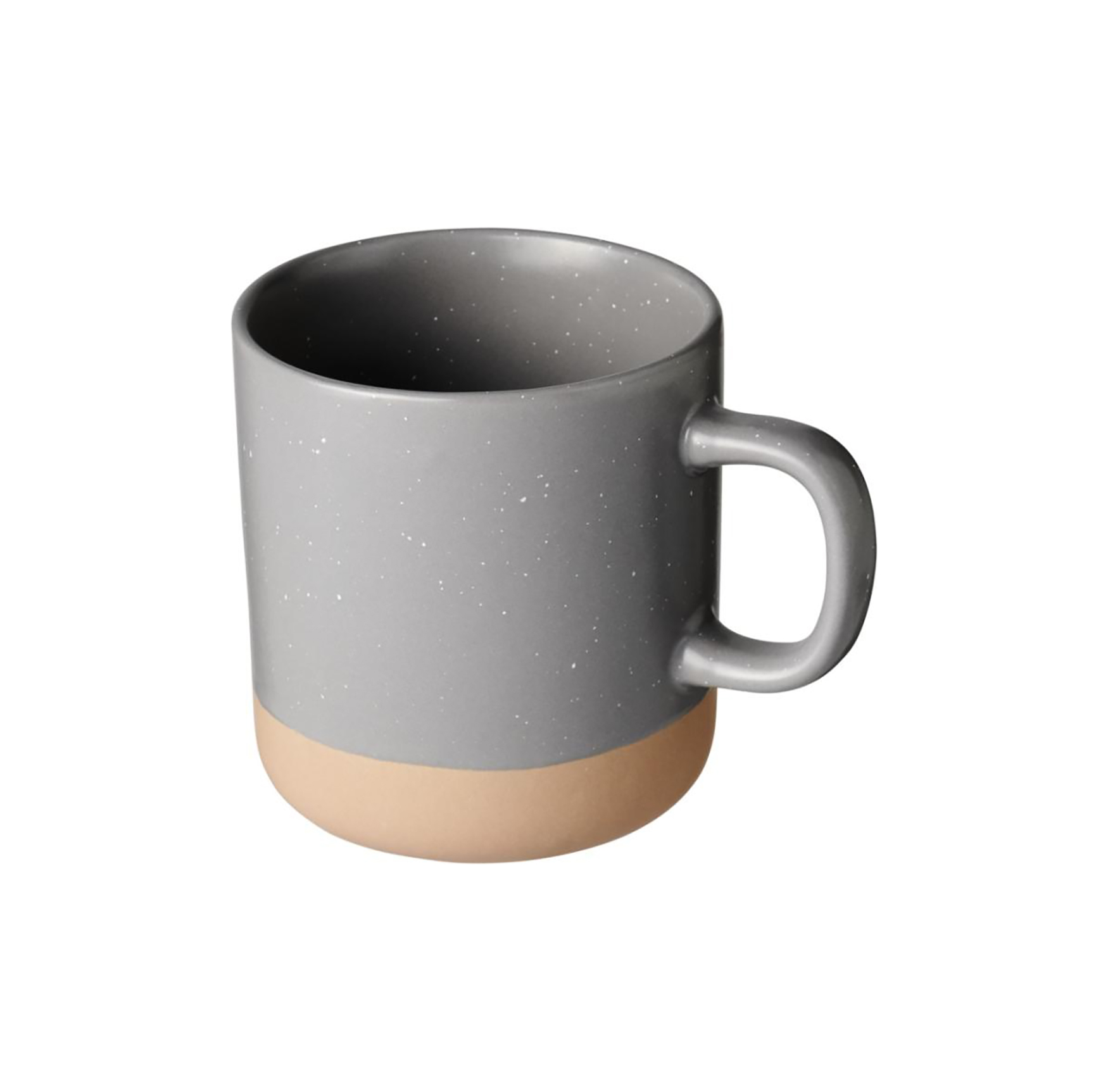 Keramikbecher - Unglasierter Boden | 360 ml | Spülmaschinenfest