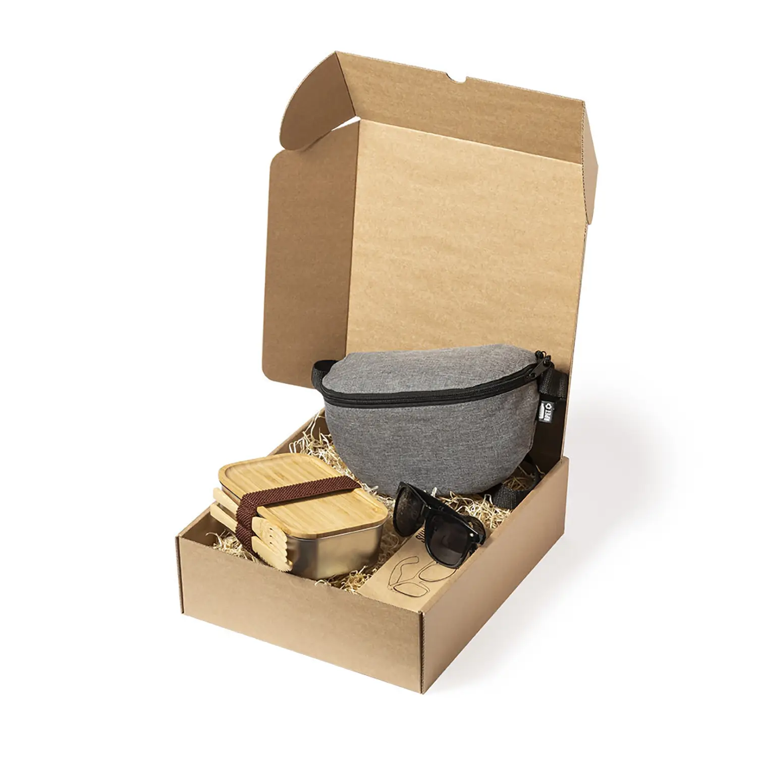 Geschenkbox – XL | FSC® Karton | Kraft-Look | Nachhaltig