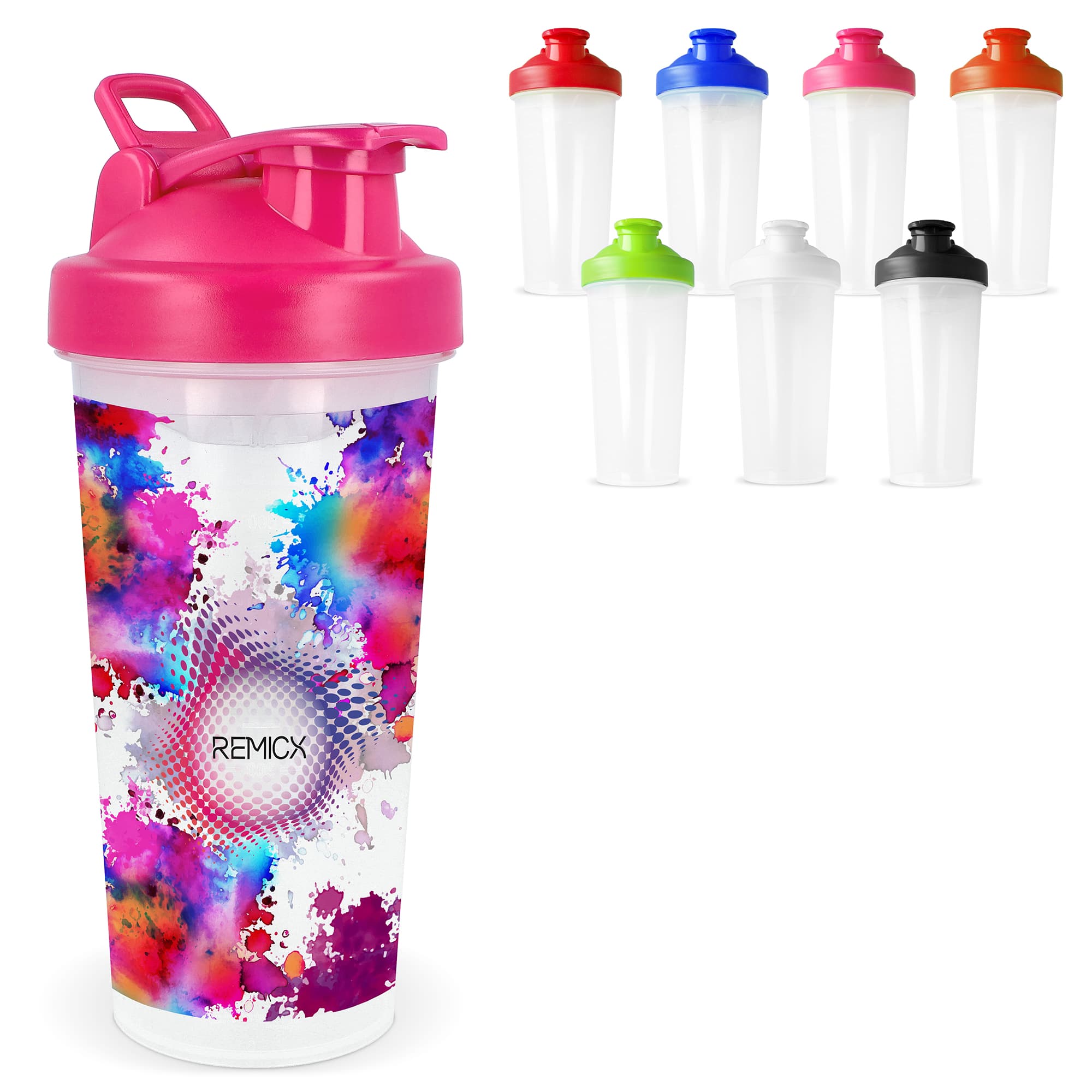 Bottiglia shaker – 700 ml | Mix senza grumi | Comodo laccetto