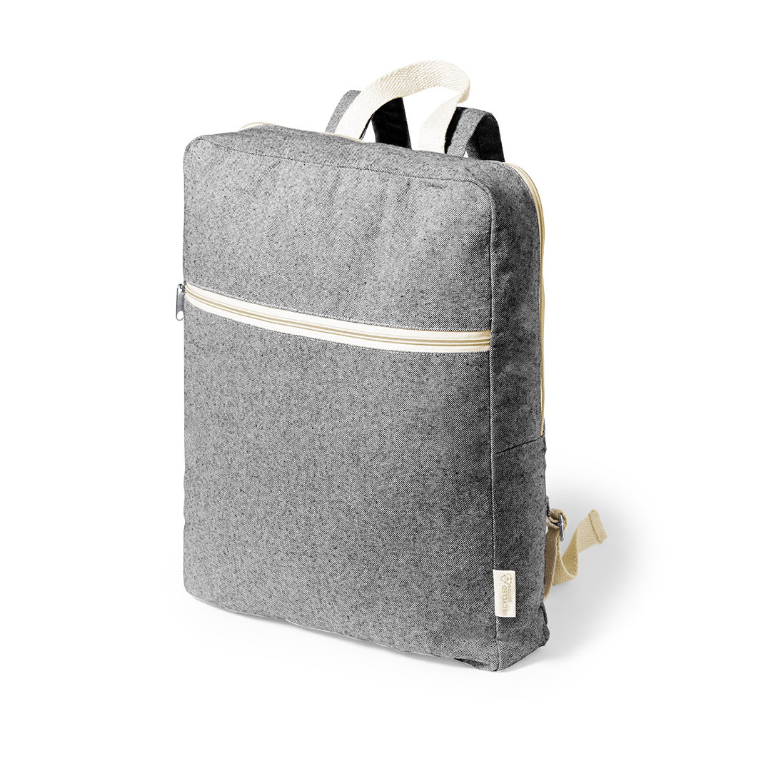 Sac à dos ligne naturelle | 100% coton recyclé | Divers coloris | Impression jusqu'à 4 couleurs