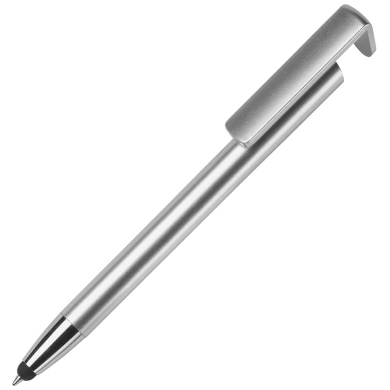 Stylo stylet | Multifonctionnel | Avec support téléphone | Impression jusqu'à 4 couleurs