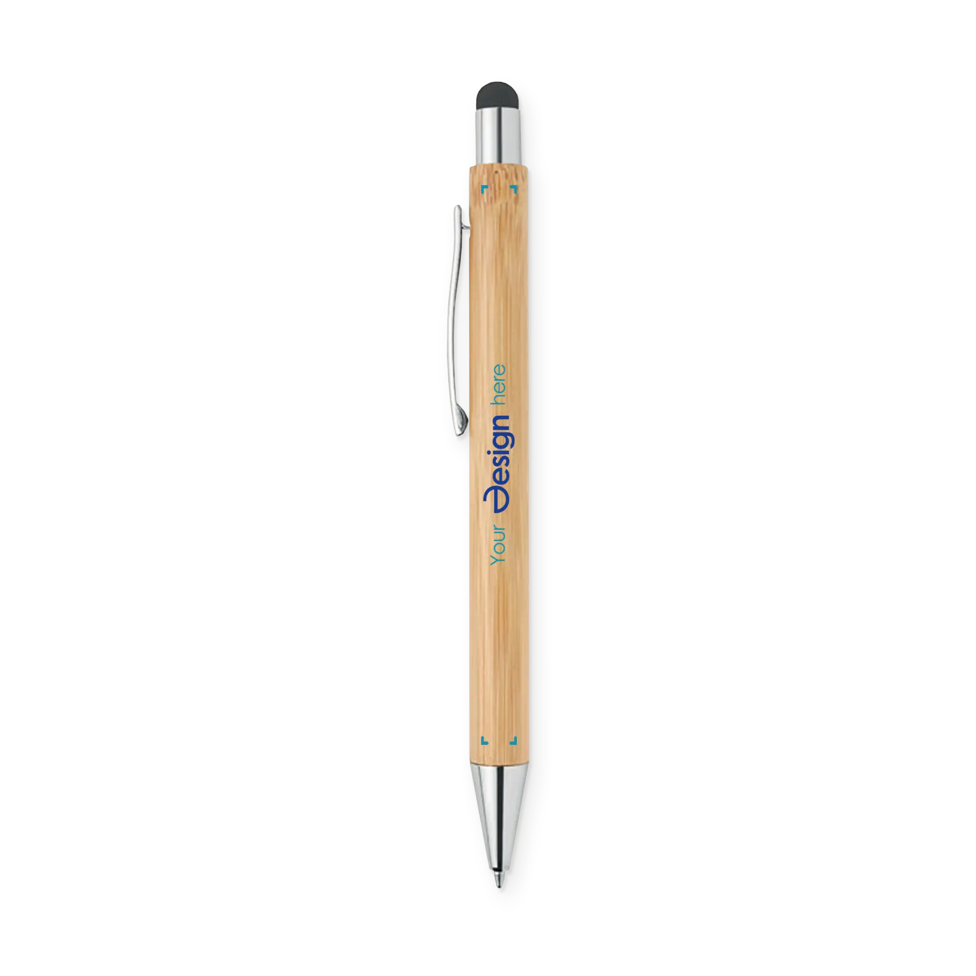 Penna touch | Bambù | Inchiostro blu
