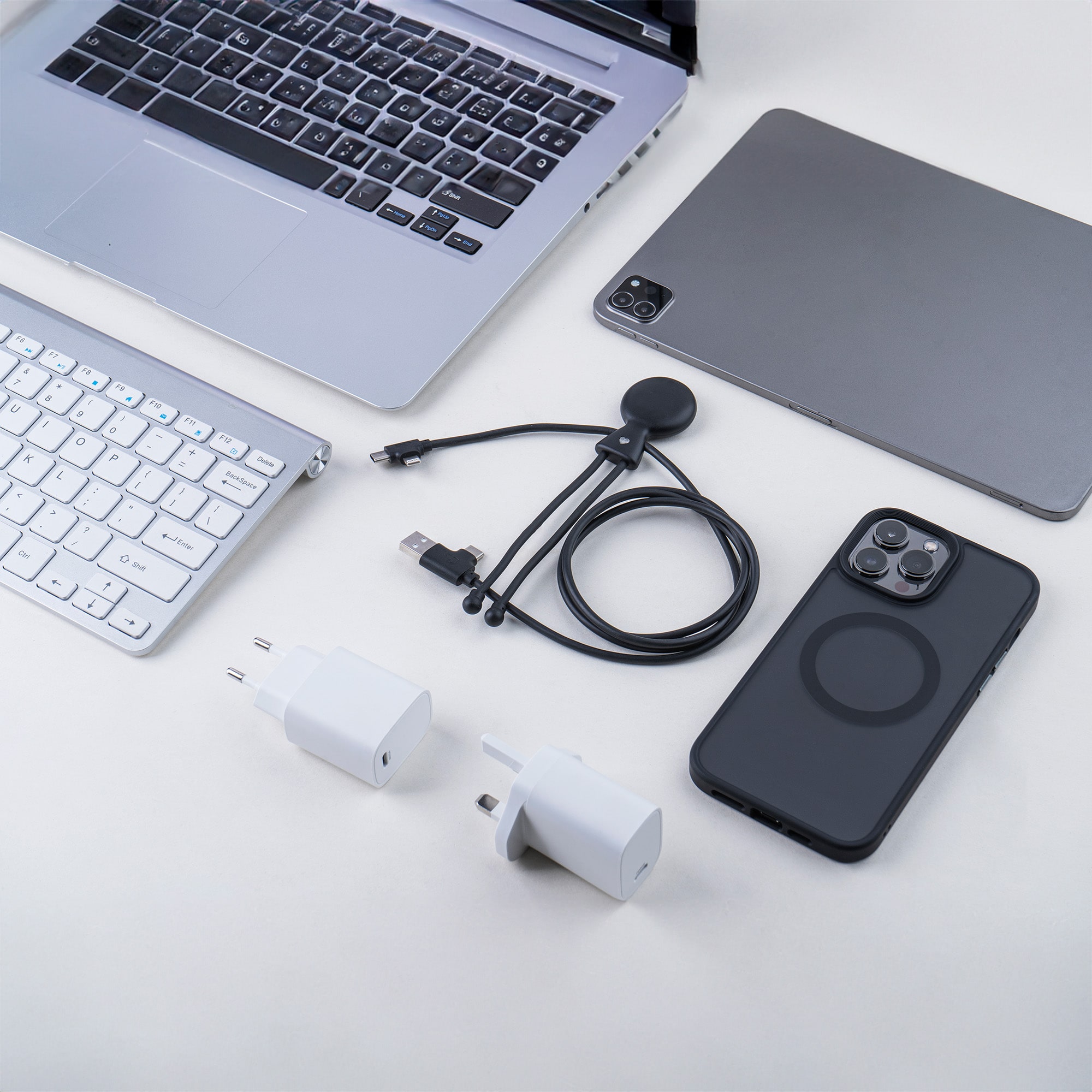 Xoopar Mr. Bio Long | Multi-Ladekabel | USB-C und Lightning