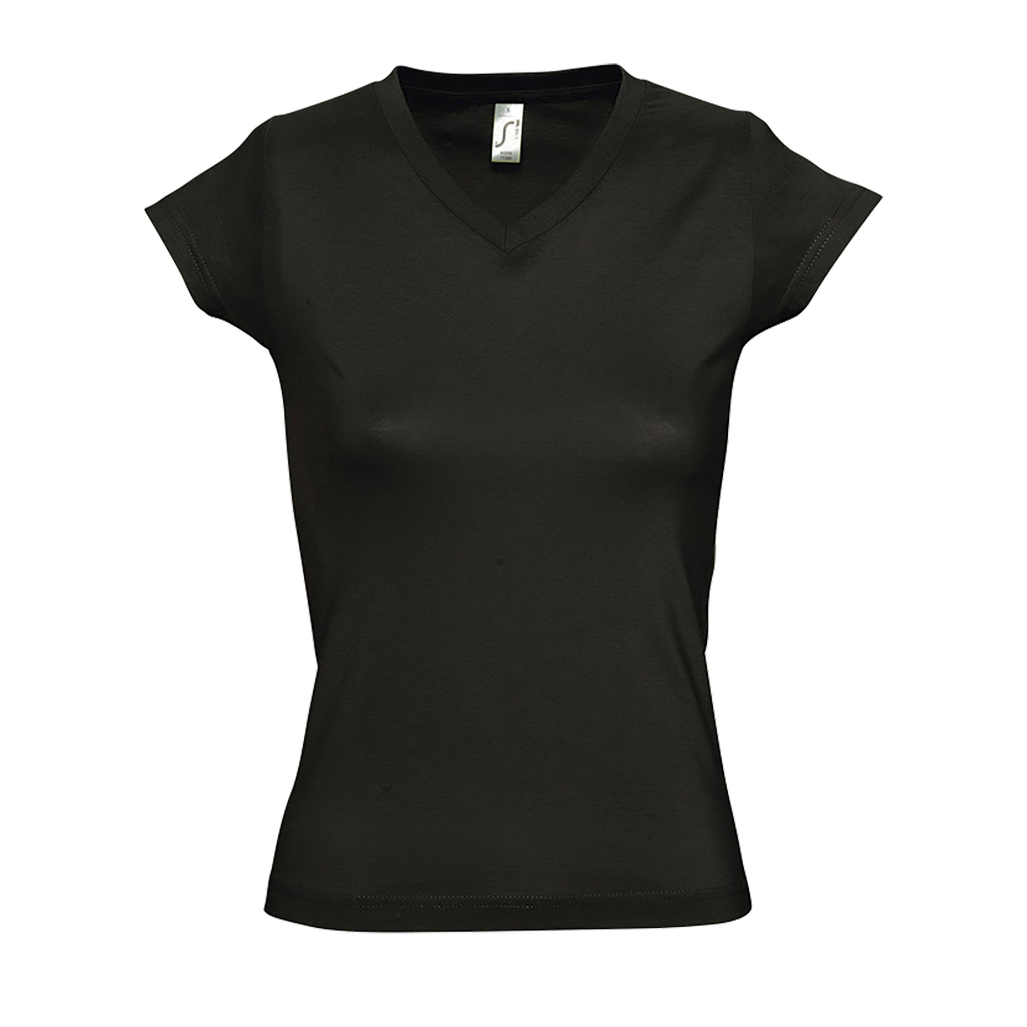 T-shirt Lida - Donna | 150 g/m² cotone | Collo a V