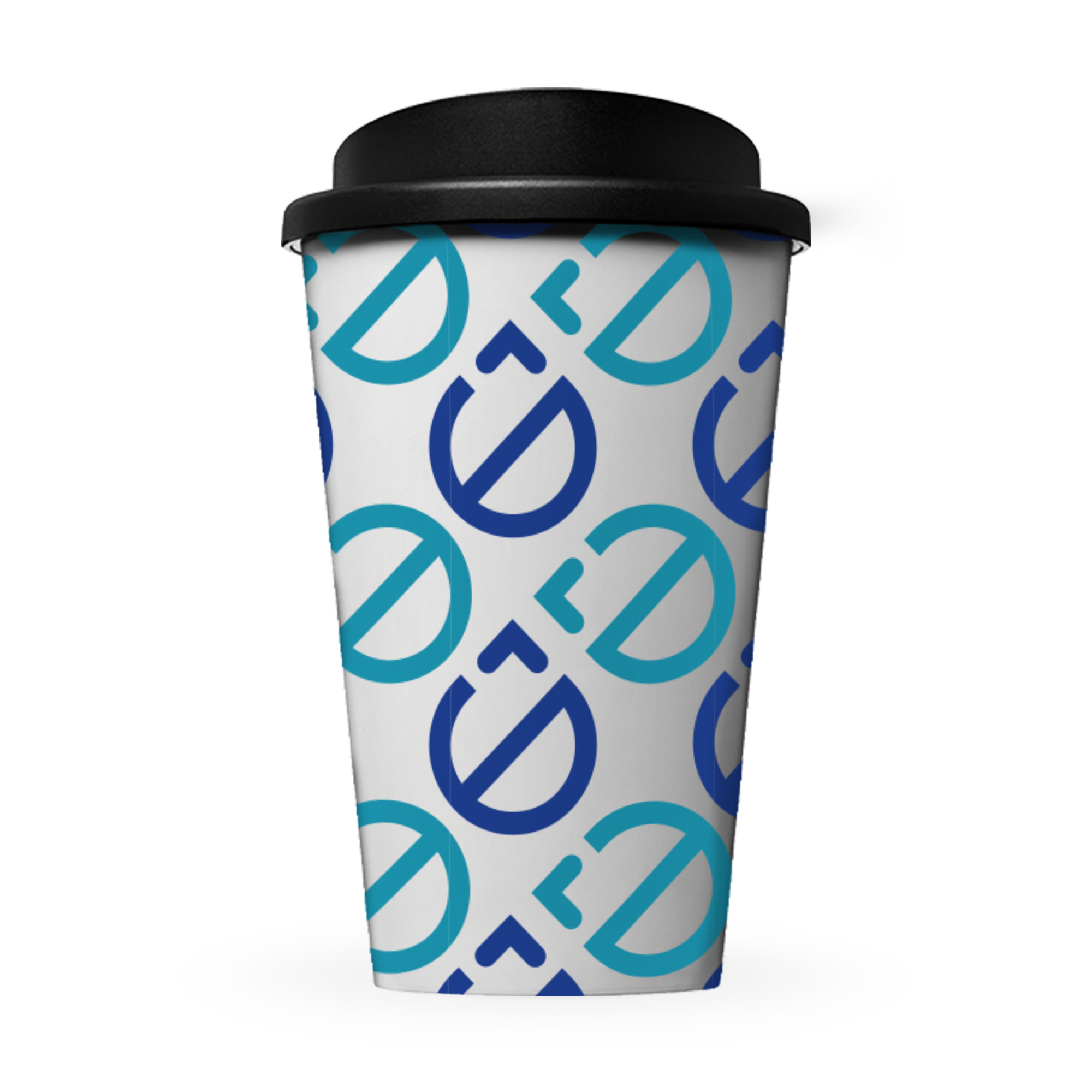 Koffie to go beker Leo - 350 ml | Geïsoleerde beker | Dubbelwandig | Full Colour