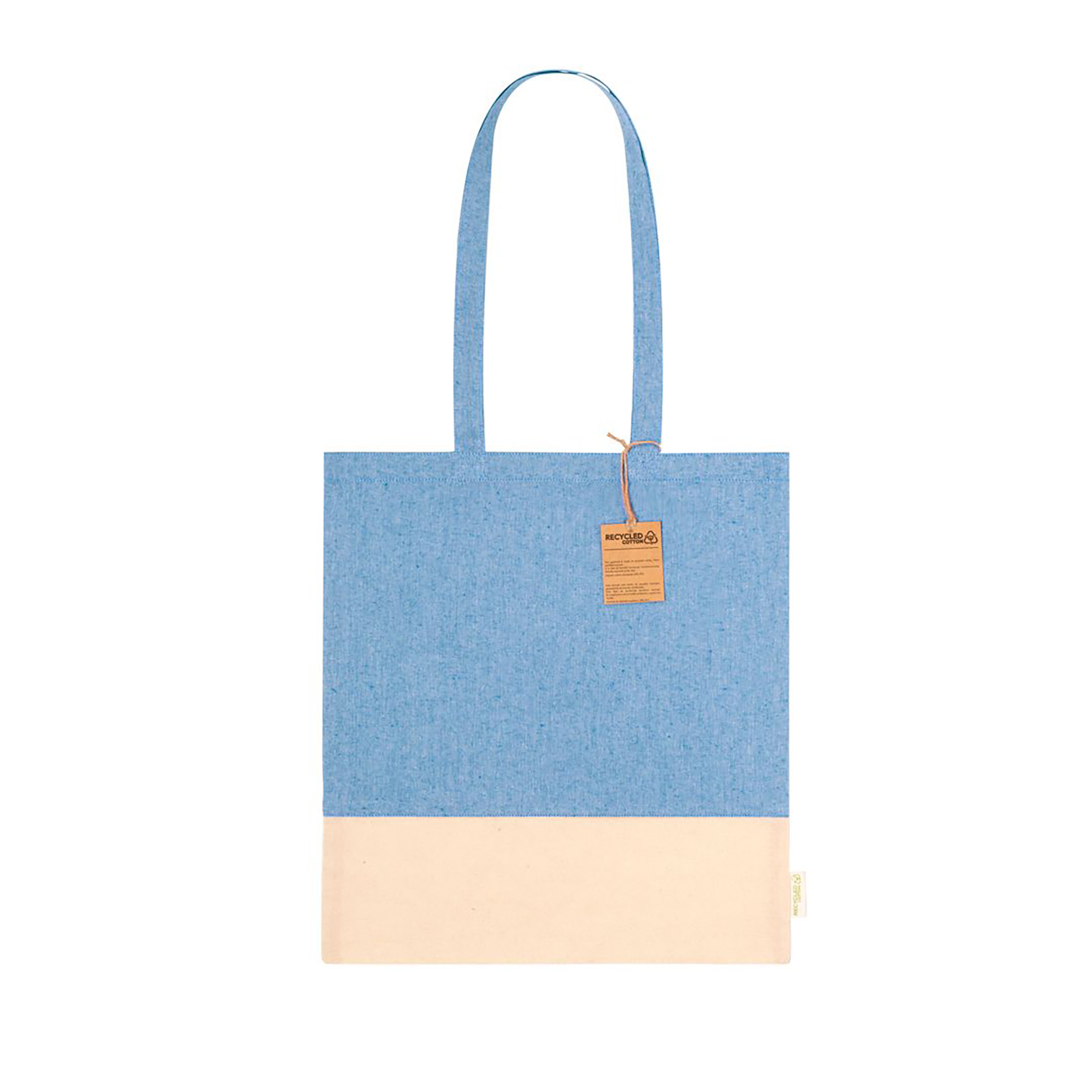 Borsa - Cotone riciclato | 120 g/m² | Manici lunghi