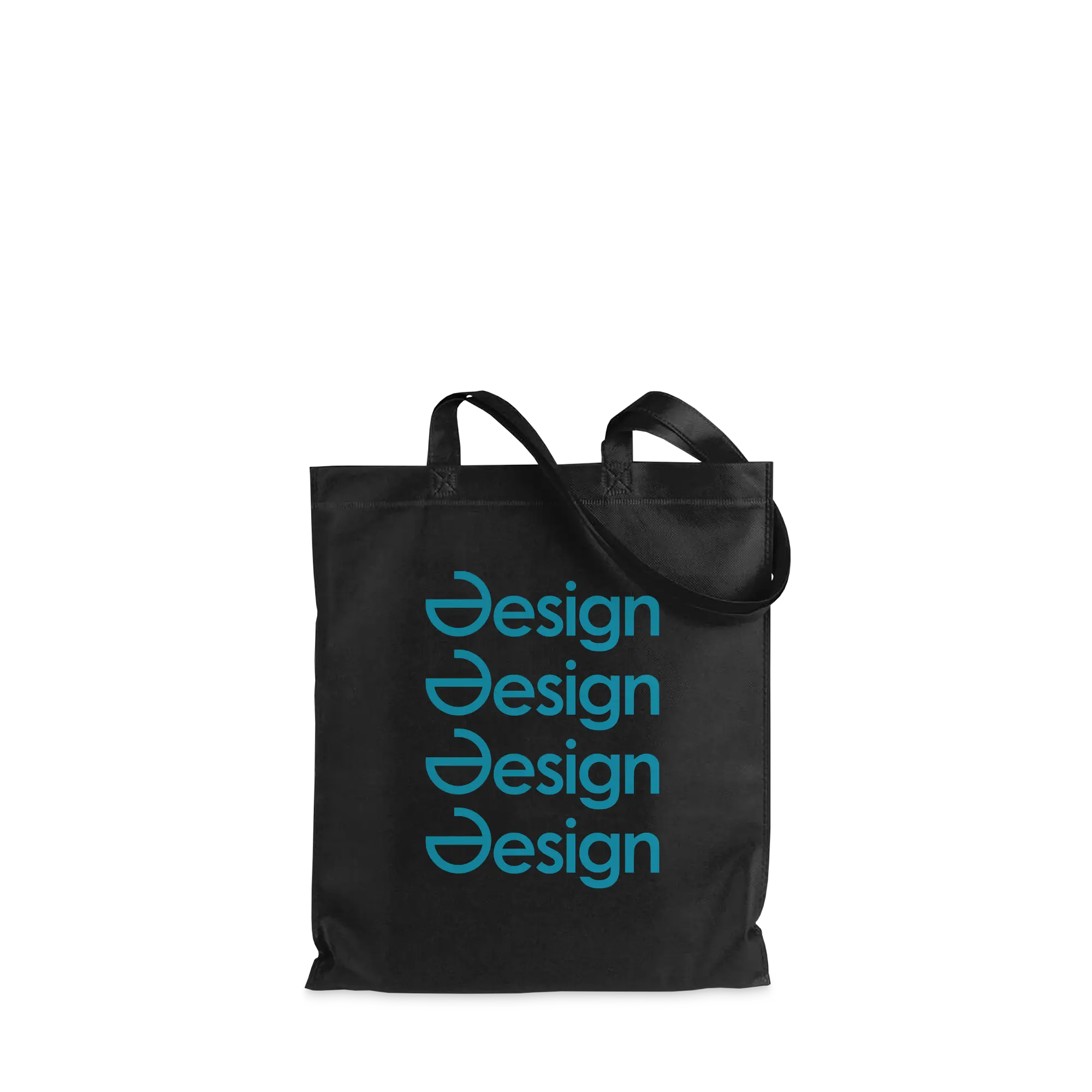 Sac fourre-tout coloré | 80 g/m² non-tissé | Longues anses | Impression une couleur