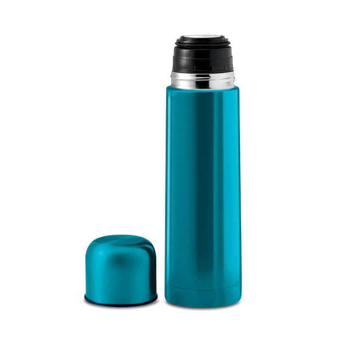Bottiglia termica - 500 ml | Acciaio inossidabile metallico | A doppia parete