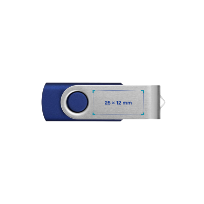 USB-stick Rotate | 2 GB | Snel | Gravure & tot 2 kleuren bedrukking