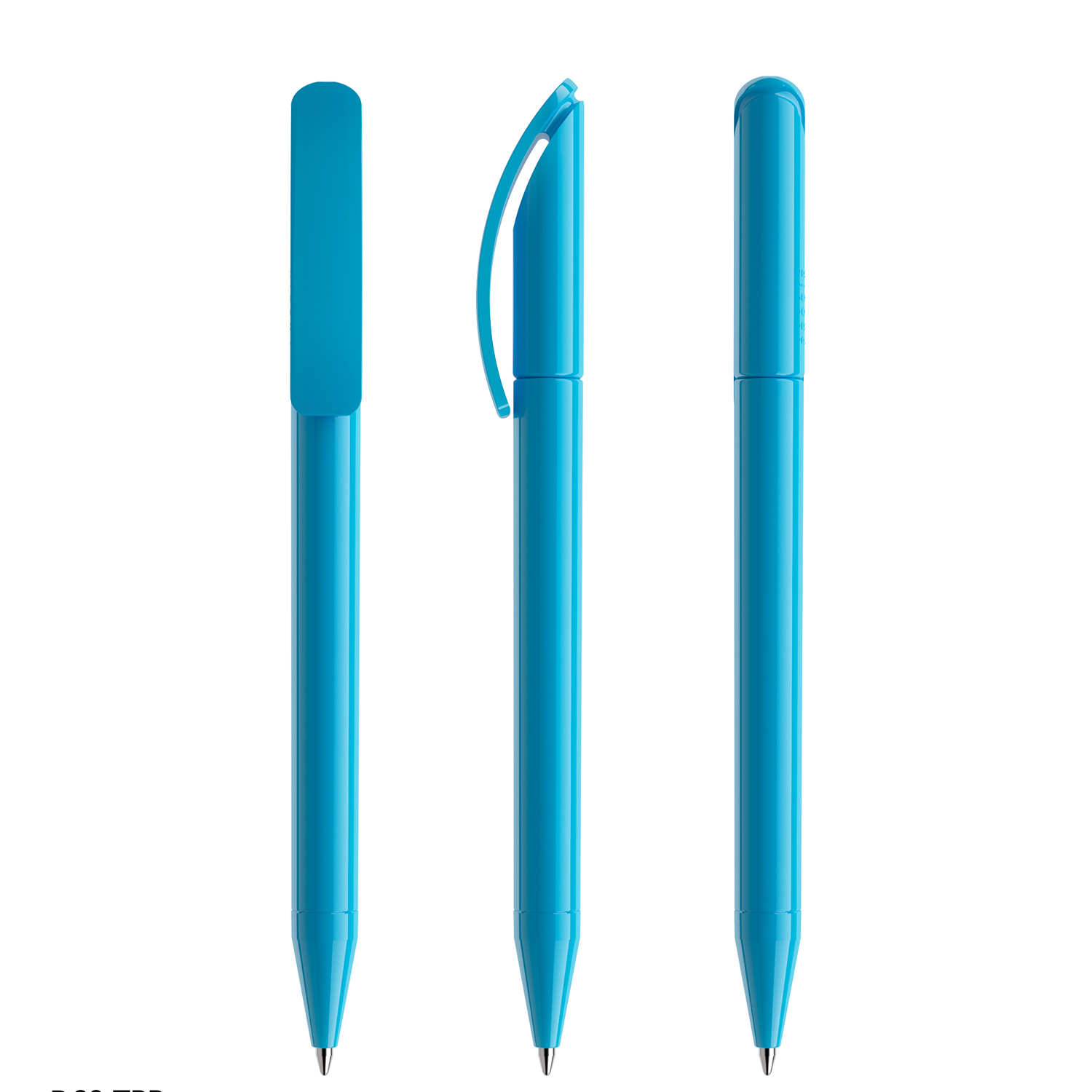 Prodir balpen DS3 - Glossy | Kunststof | Kleurrijk | Glanzend | Tot 4 kleuren bedrukking