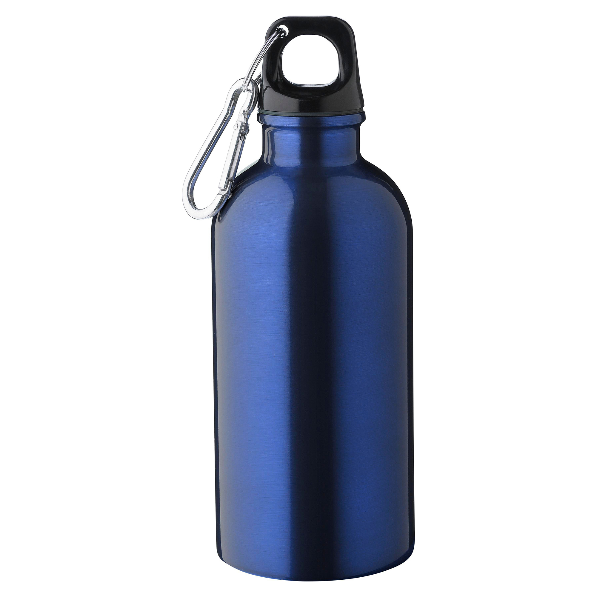 Gerecyclede Drinkfles Daan - 400 ml | Karabijnhaak | RVS