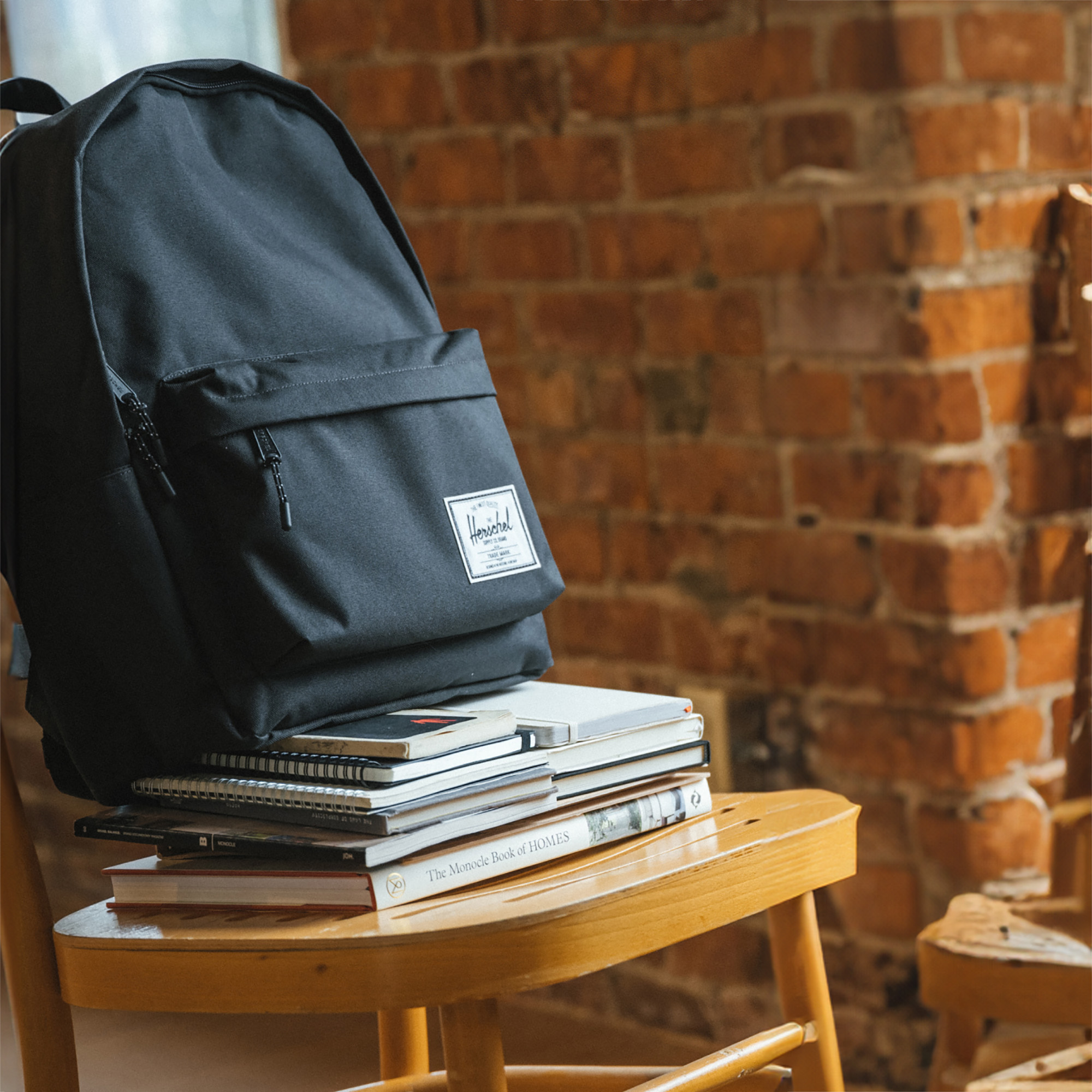 Laptoprugzak Herschel – 15 inch | Gerecycled polyester | Borduren