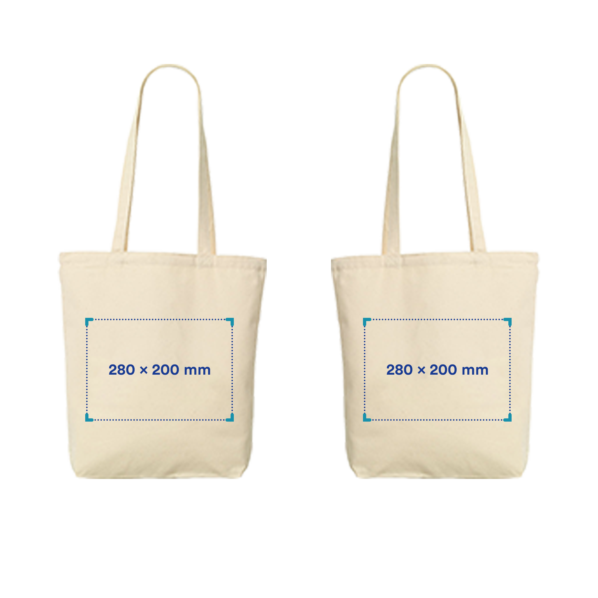 Sac en toile biologique | 250 g/m2 | Coton