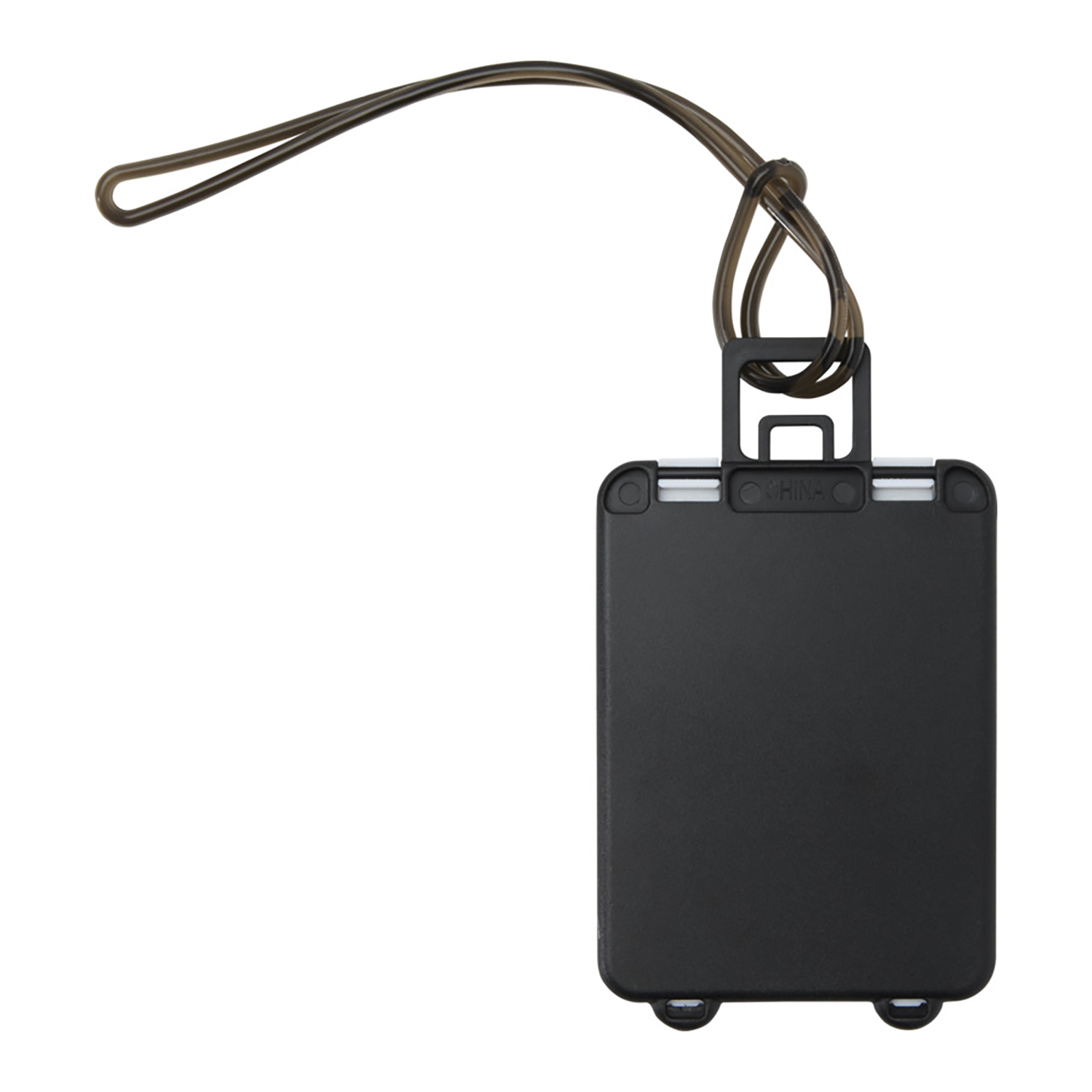 Étiquette bagage résistante – Fenêtre ID | Attache solide | Anti-choc | Légère