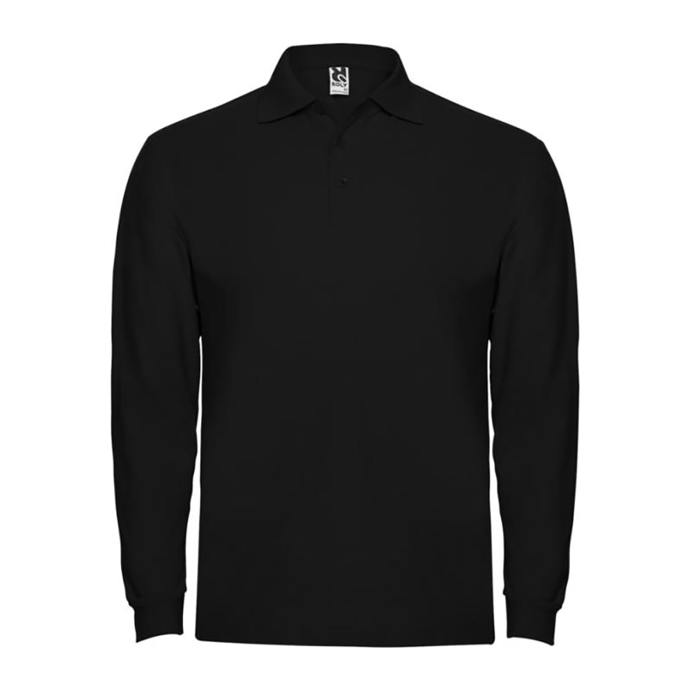 Polo à manches longues Roly | Hommes | 180 g/m² coton
