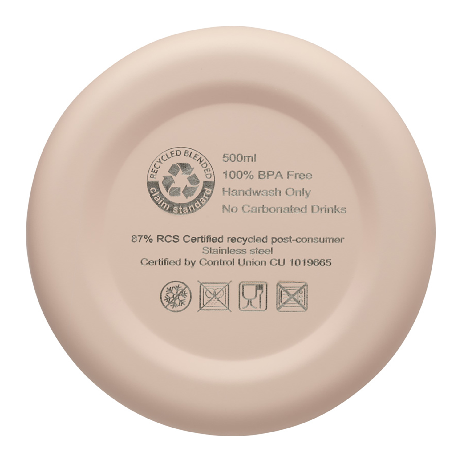 Drinkfles Spring – 500 ml | RVS Gerecycled | Koperisolatie | BPA-vrij