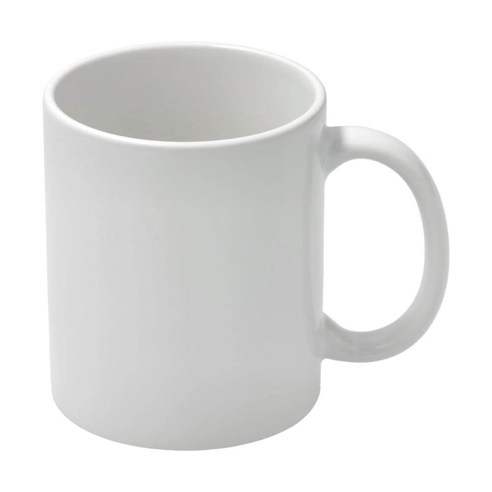 Mok Thea – 350 ml | Wit | Rondom bedrukking