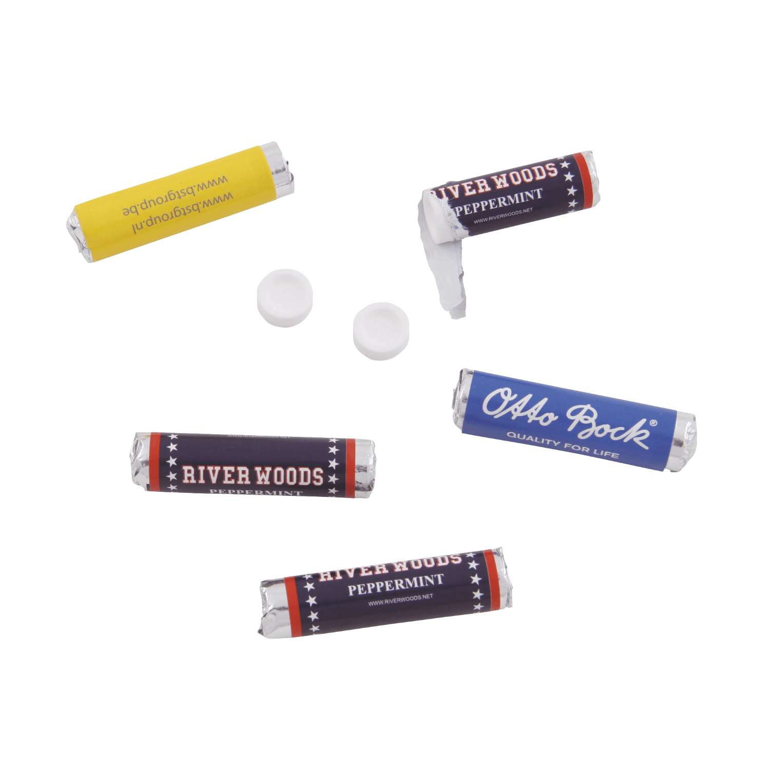 Pfefferminzrolle Dextro | 6gr | 9 Dextrose Mints | Vollfarbbanderole