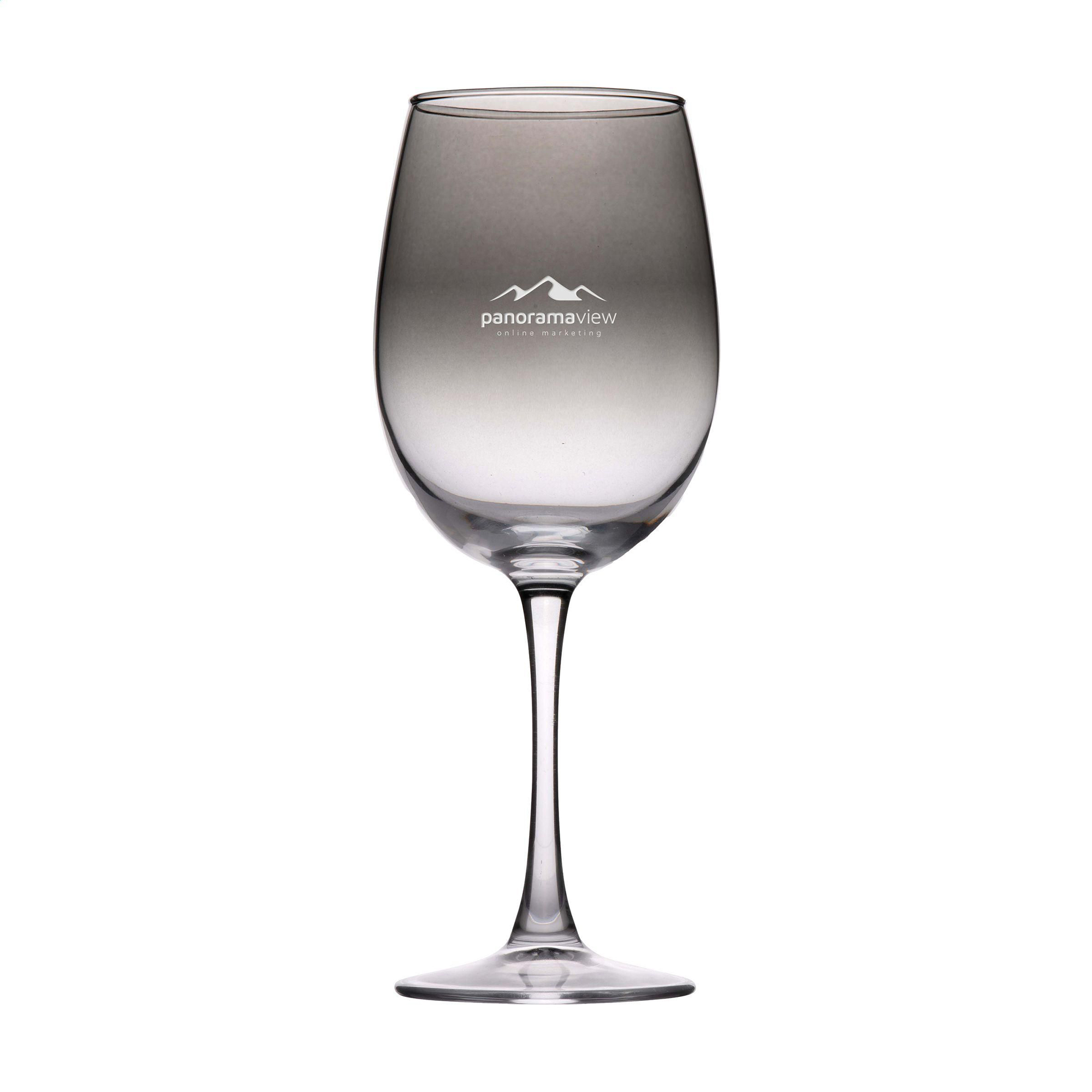Calice da vino – 465 ml | Vetro fumé | Design senza tempo | Lavabile in lavastoviglie