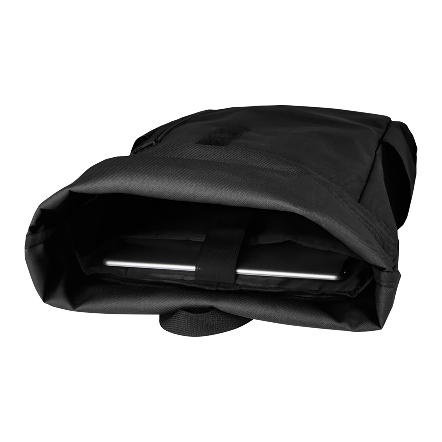 Zaino roll-top riciclato – 18L | GRS RPET | Idrorepellente | Scomparto laptop 15,6”