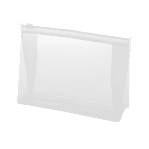 Trousse de maquillage transparente | PVC | Avec fermeture éclair | Jusqu'à 2 couleurs d'impression