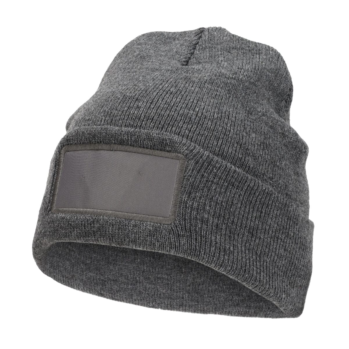 Cappello lavorato a maglia fine - Poliacrilico | Con etichetta | Quadricromia