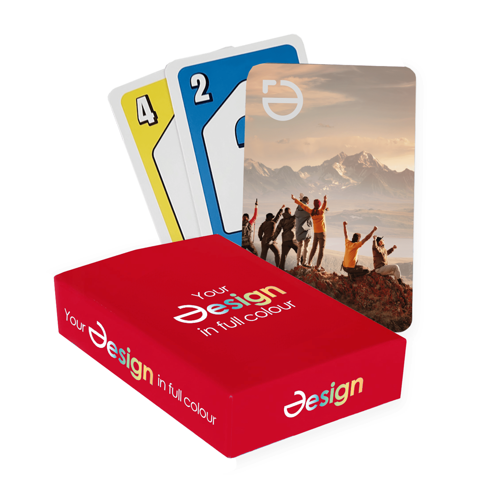 Gioco di carte Rappido – 56 x 87 mm | Per Uno | Quadricromia | Scatola laminata lucida