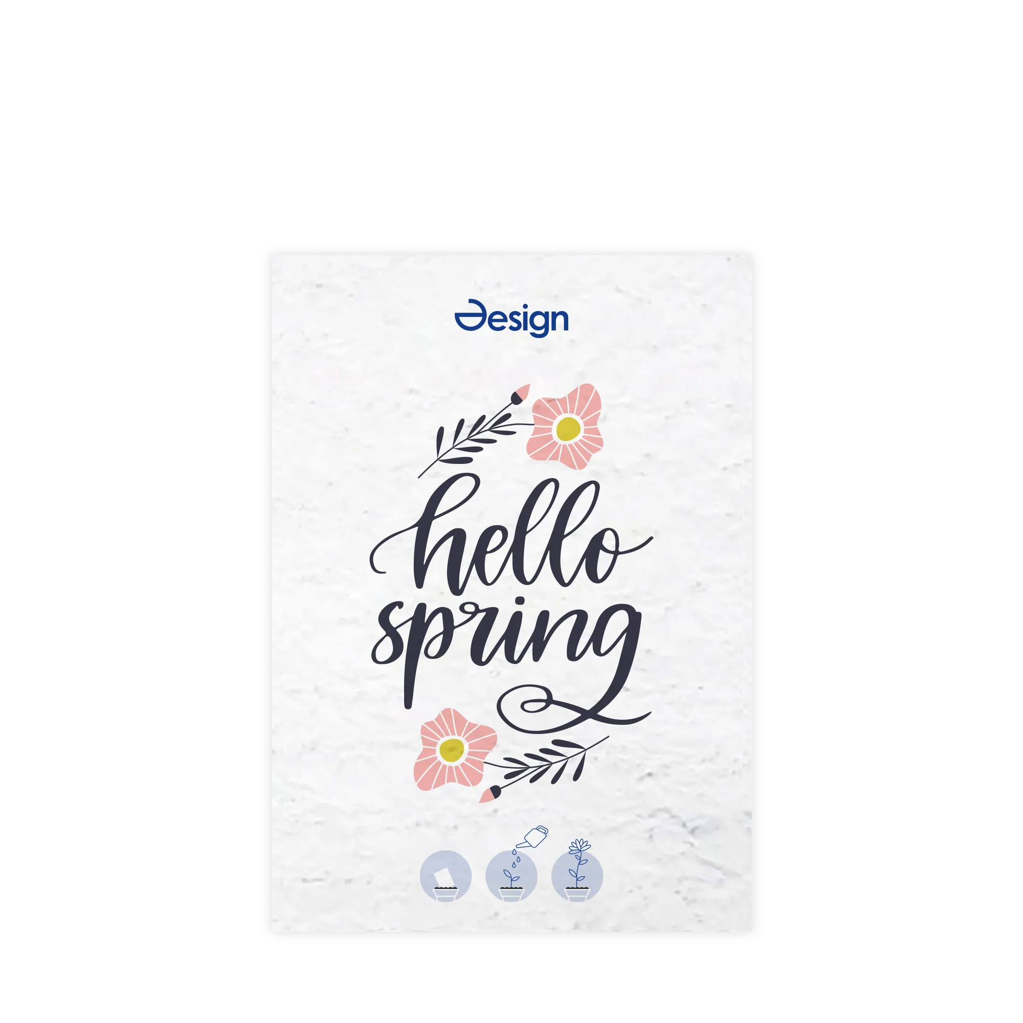 Samenpapier Fleur - A6 | Premium Qualität | 200 g/m² | Vollfarbe