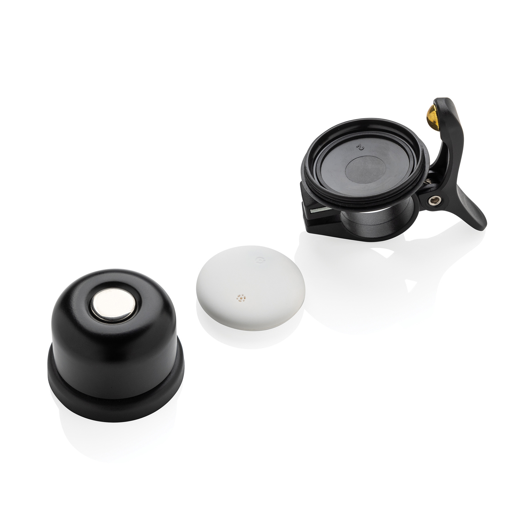Sonnette de vélo - Tracker Find My intégré | IPX5 étanche | Batterie remplaçable