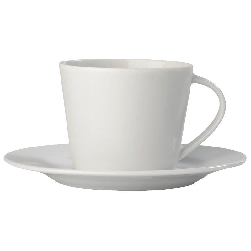Tasse Milano - 160 ml | mit Untertasse | 1-4 Farbendruck