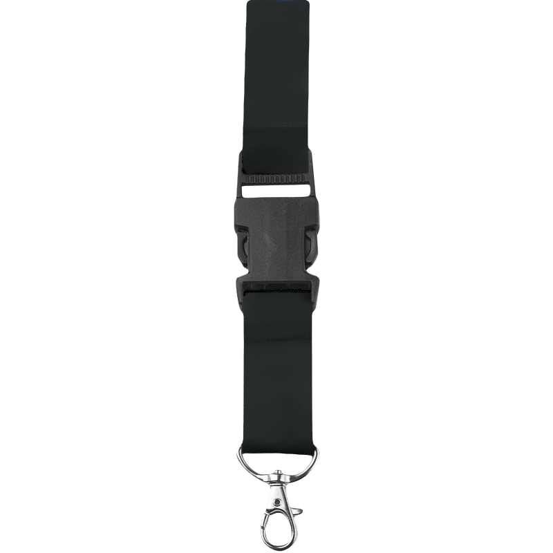 Keycord RPET - 20 mm | Full Colour | Met haak, buckle & veiligheidssluiting