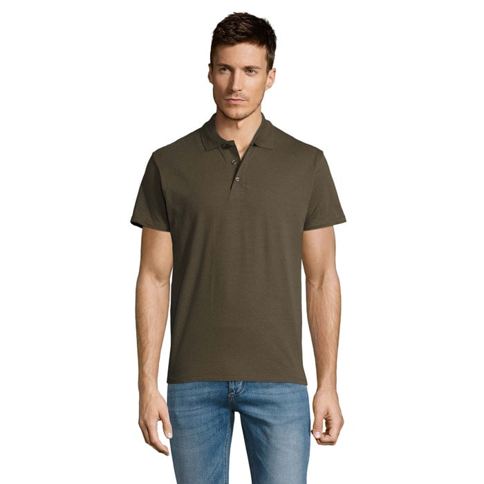 Polo Leon - Homme | 170 g/m² coton | Impression 2 couleurs