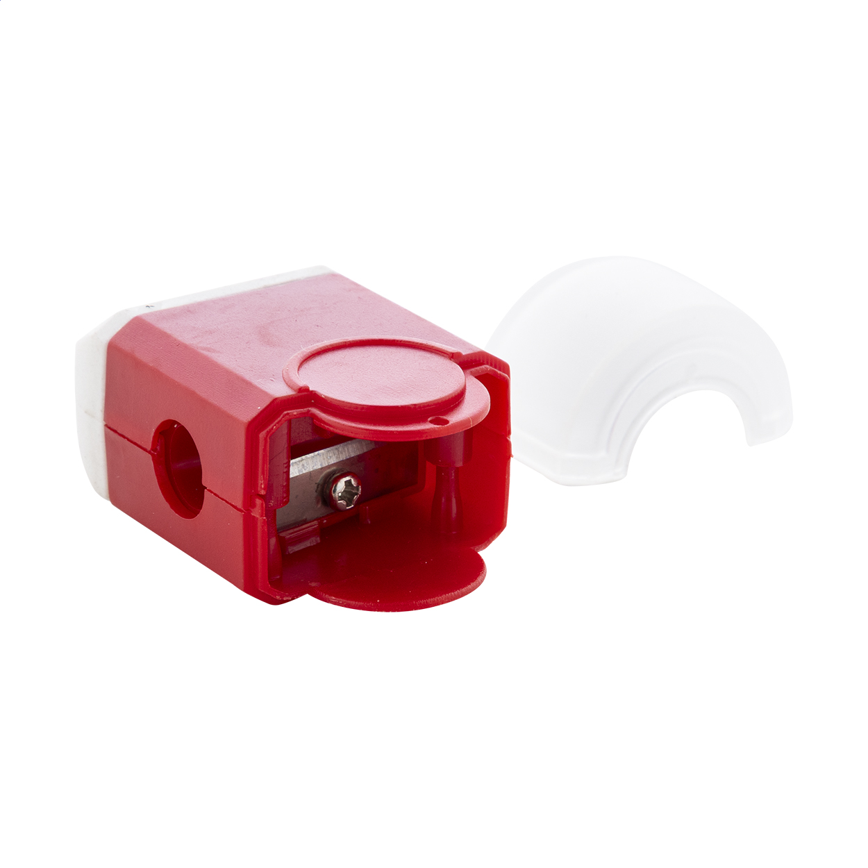 Taille-crayon avec gomme – Design 2-en-1 | Compact | Pratique