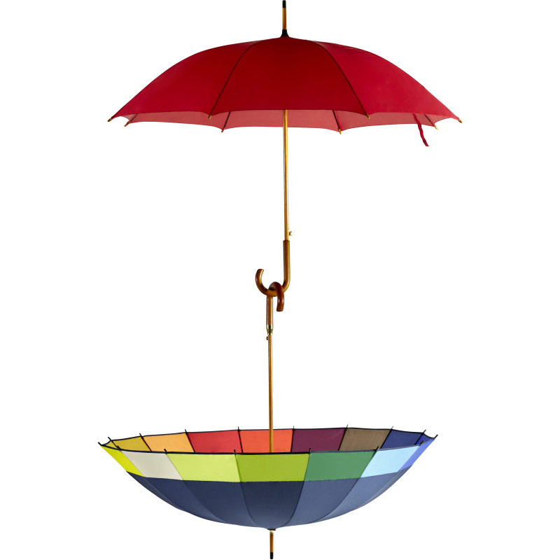 Parapluie coloré - Ø 100 cm | Automatique | Impression jusqu'à 2 couleurs