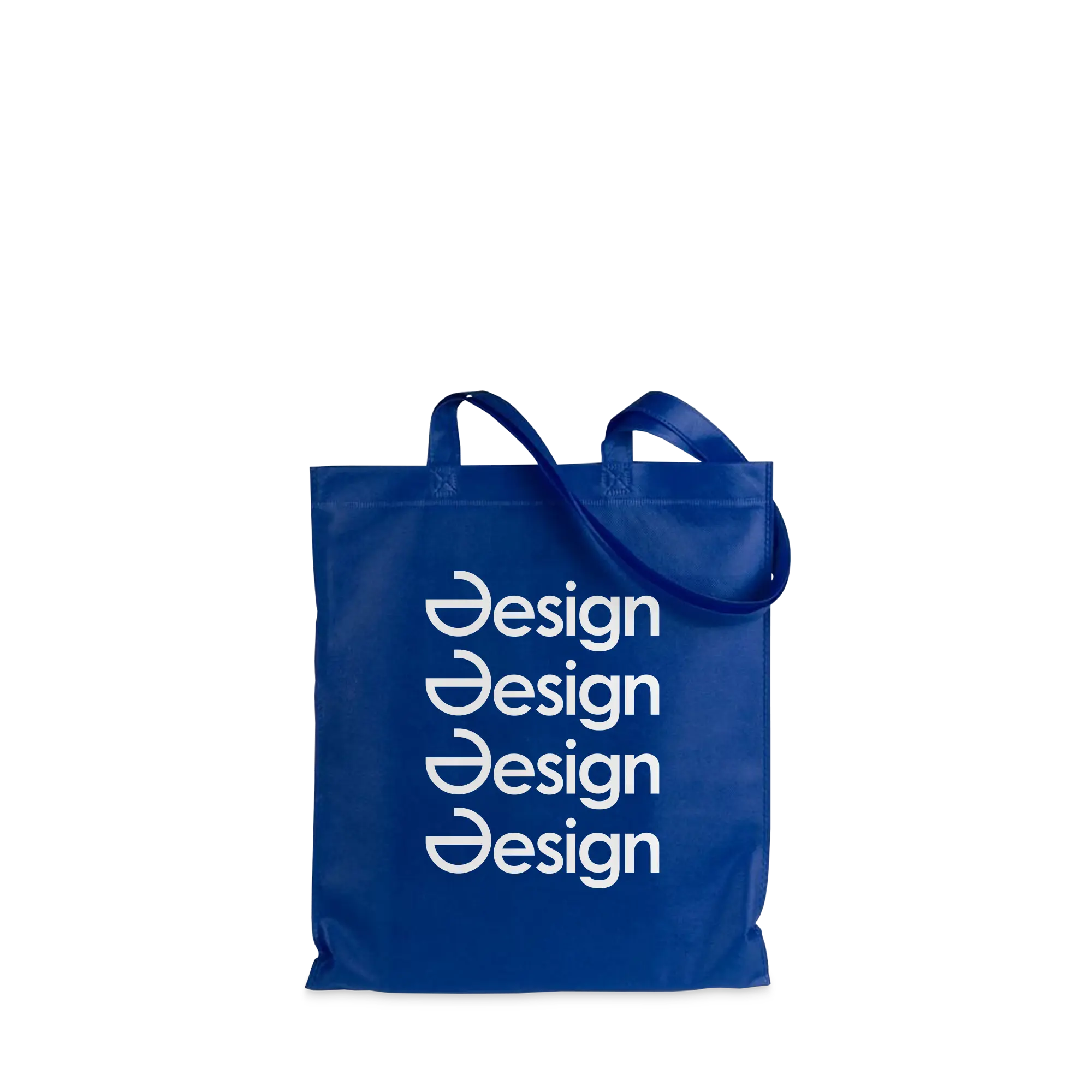 Sac fourre-tout coloré | 80 g/m² non-tissé | Longues anses | Impression une couleur