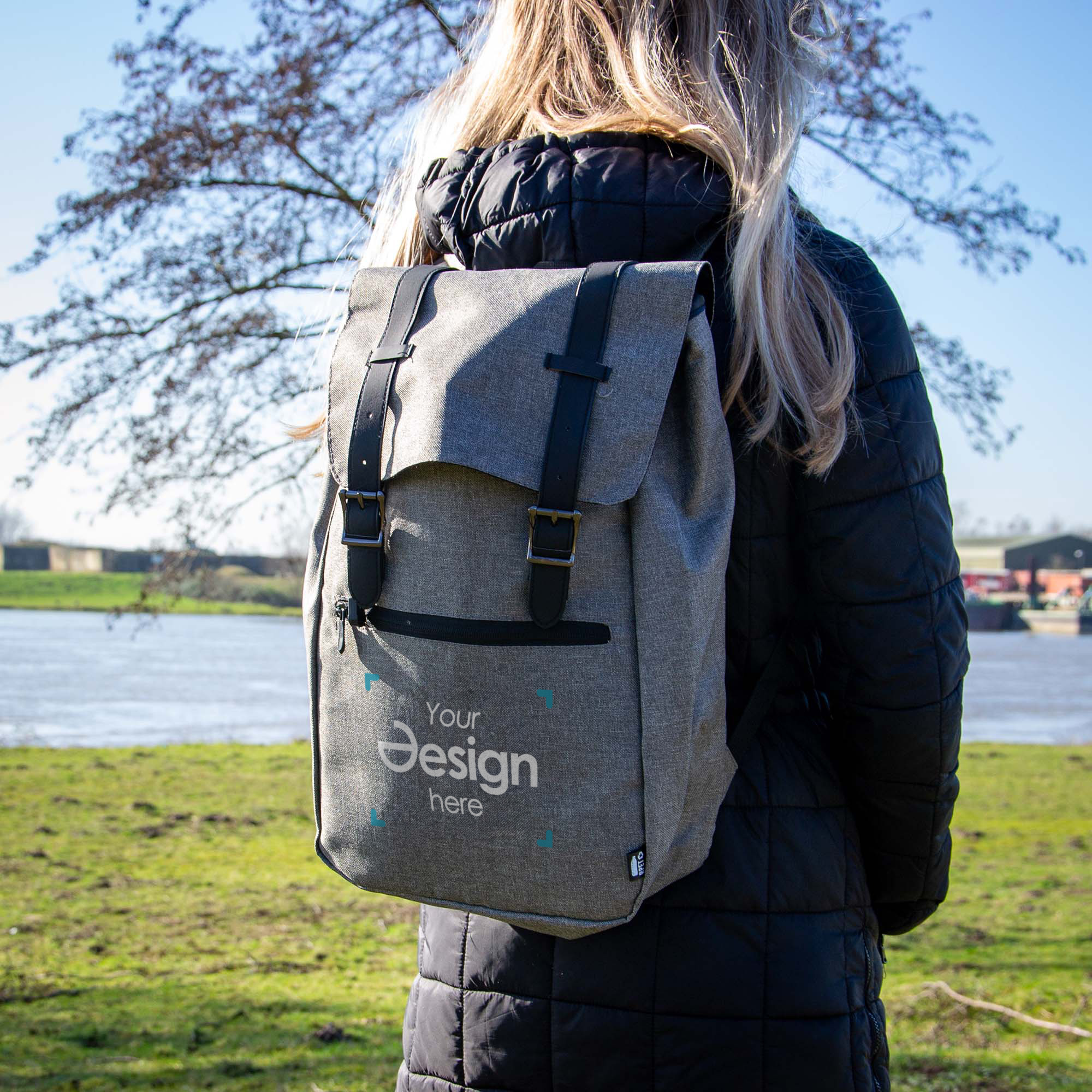 Borsa per laptop - 15 pollici | PET riciclato | Con etichetta ECO