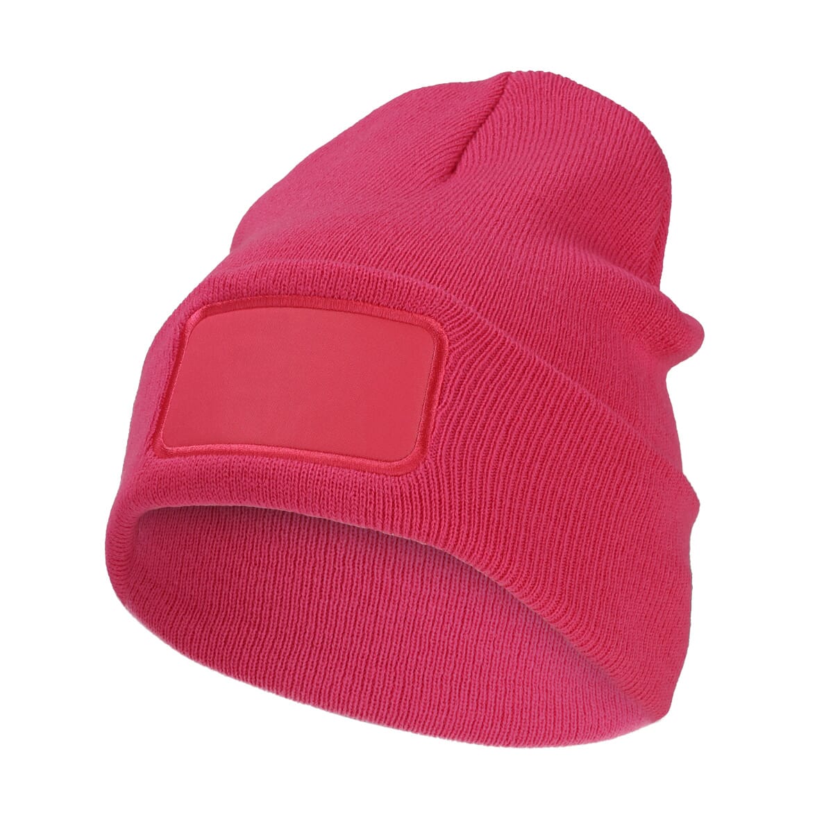 Cappello lavorato a maglia fine - Poliacrilico | Con etichetta | Quadricromia