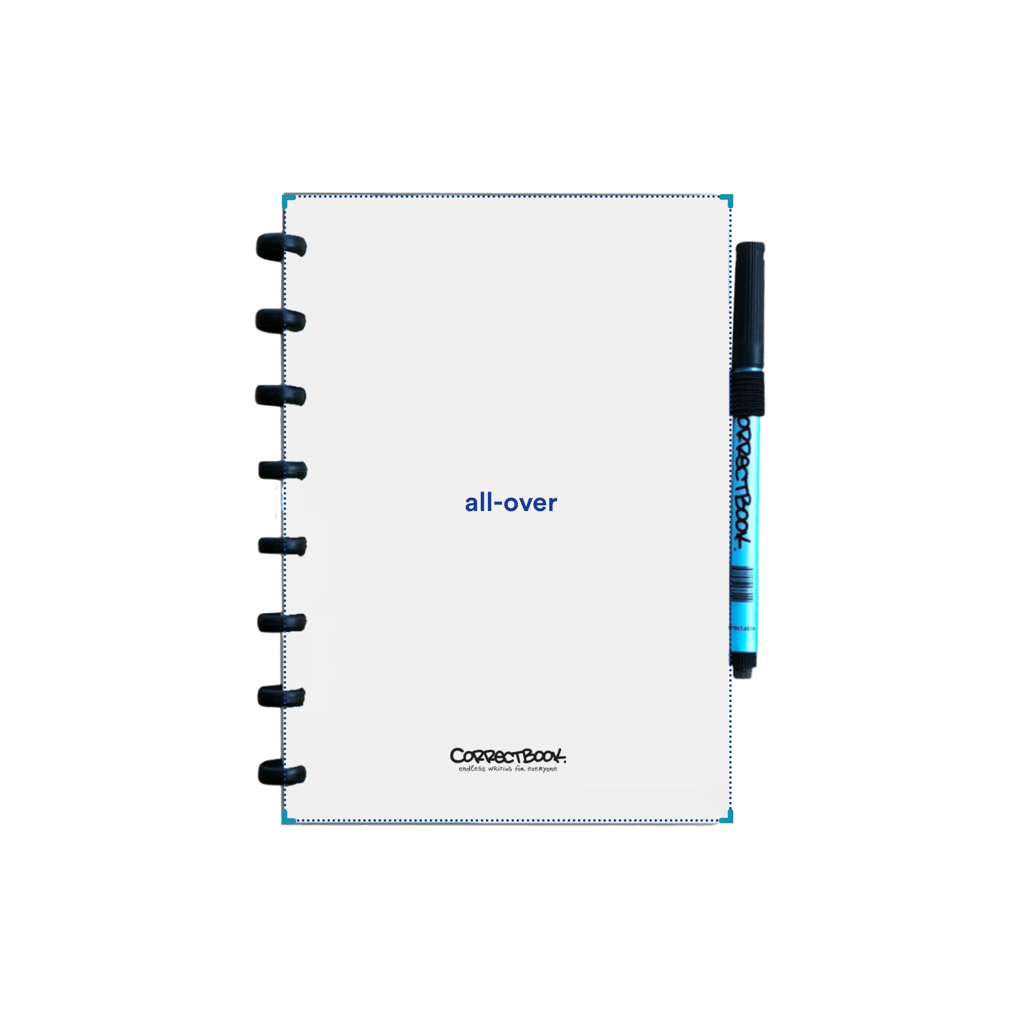 Correctbook - A5 | 40 feuilles | Reliure à anneaux | Quadrichromie