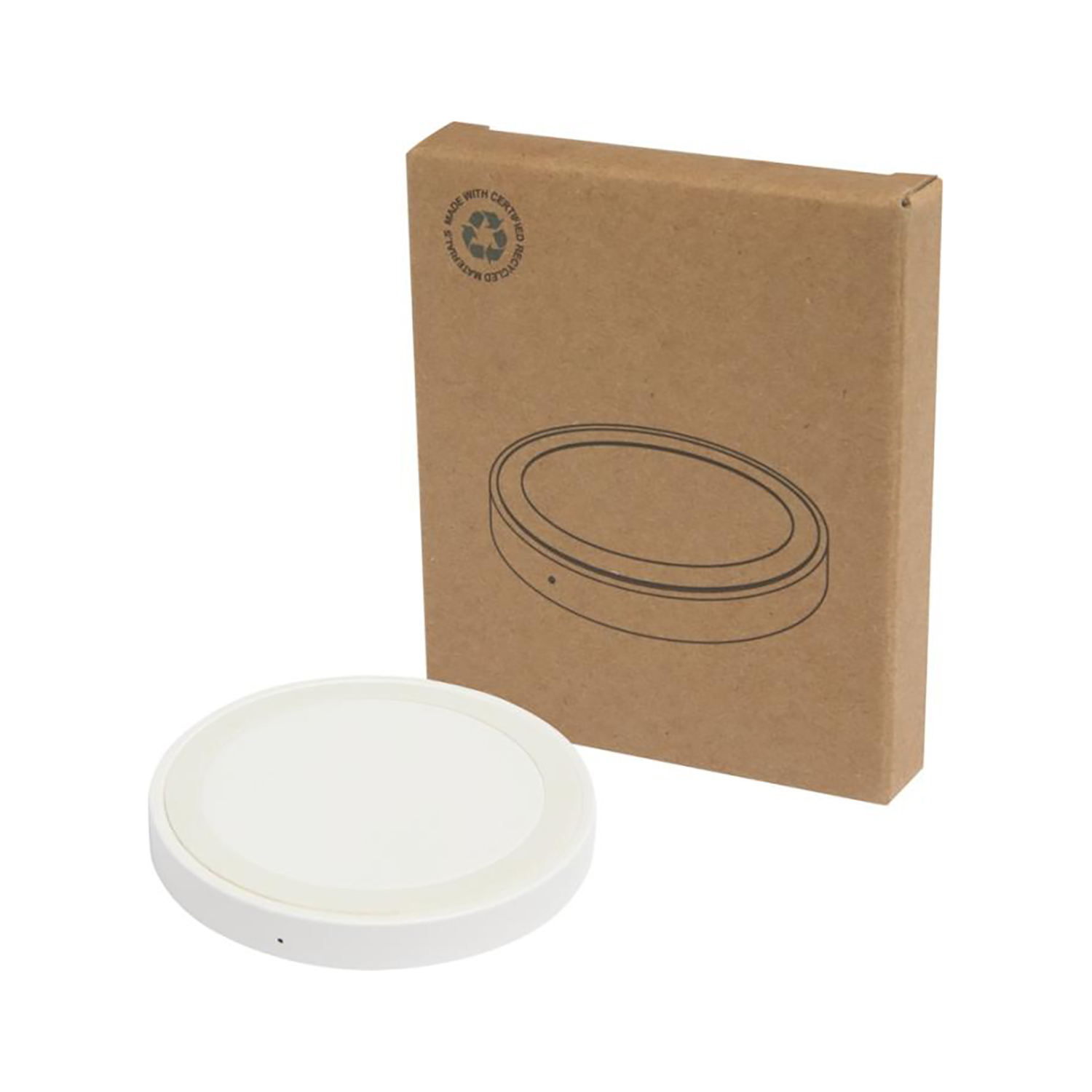 Oplader Cor - Snelladen | Draadloos | Gerecycled plastic