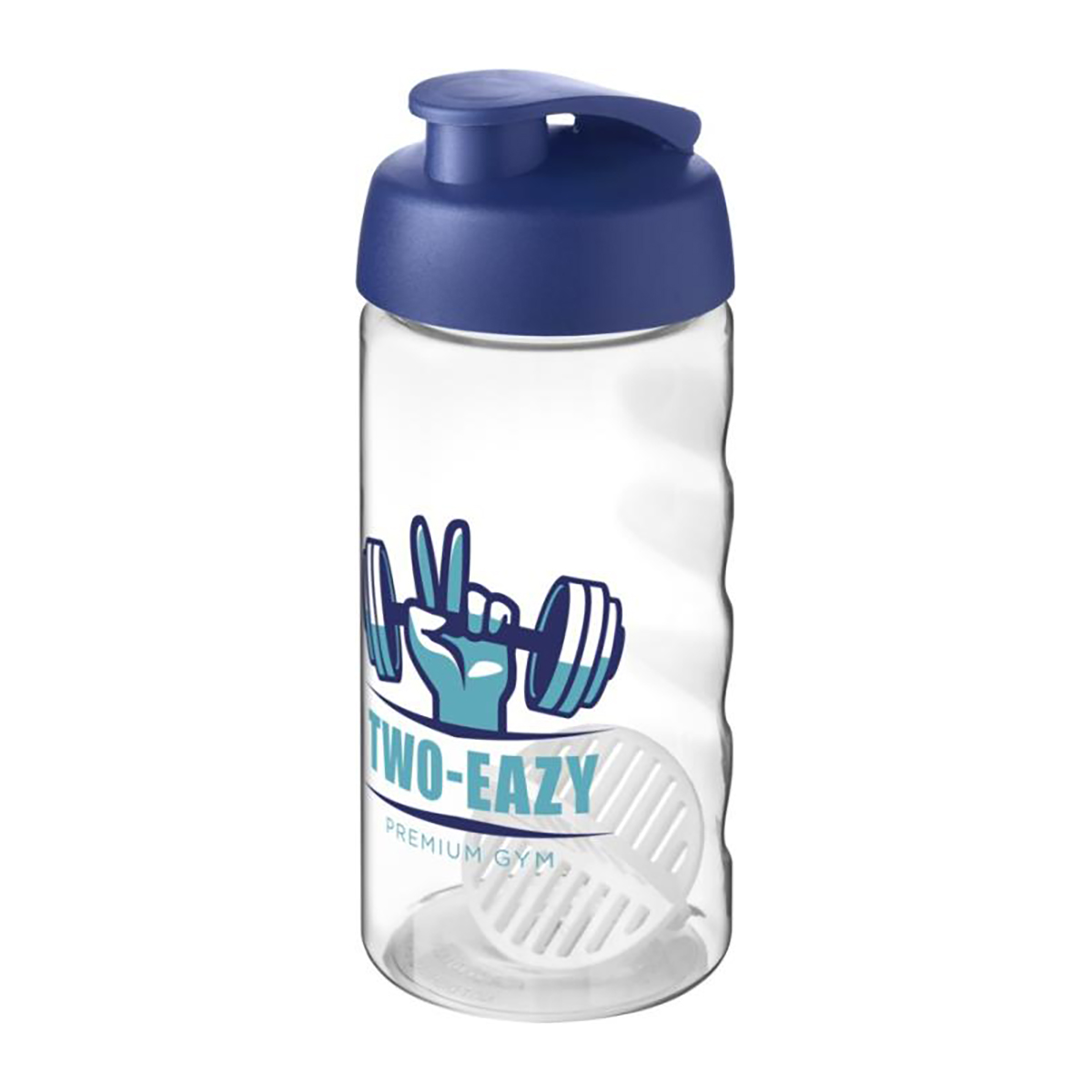 Shakerfles Lars – 500 ml | Met mixbal | Flip dop | Enkelwandig