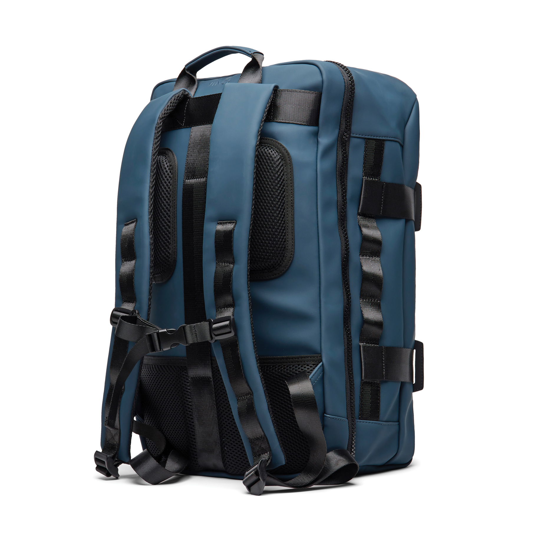Rugzak VINGA - Laptopvak | Trolleyband | Zwart | Voorzijde 120x150 mm ...