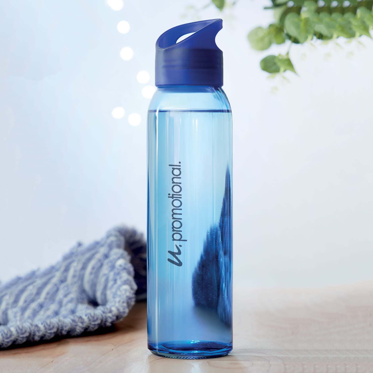 Bouteille d'eau en verre - 470 ml | Anti-fuite | Lavable au lave-vaisselle