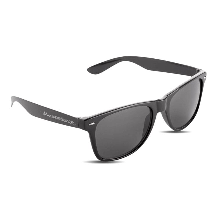 Occhiali Da Sole Uomo Donna Con Lenti Polarizzate Grigie E Protezione UV400 (Montatura Rettangolare)