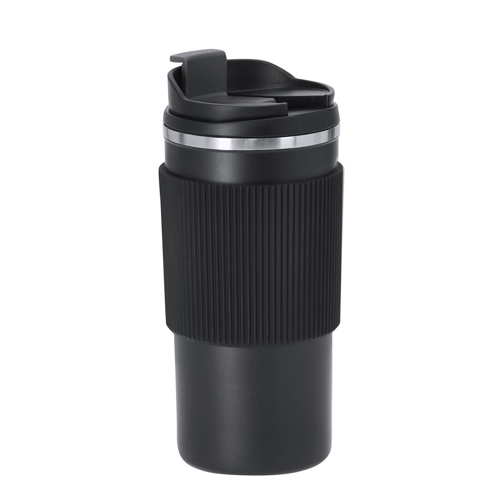 Geschenkset - Thermobecher + Notizbuch + Stift | 470 ml | Edelstahl & PU