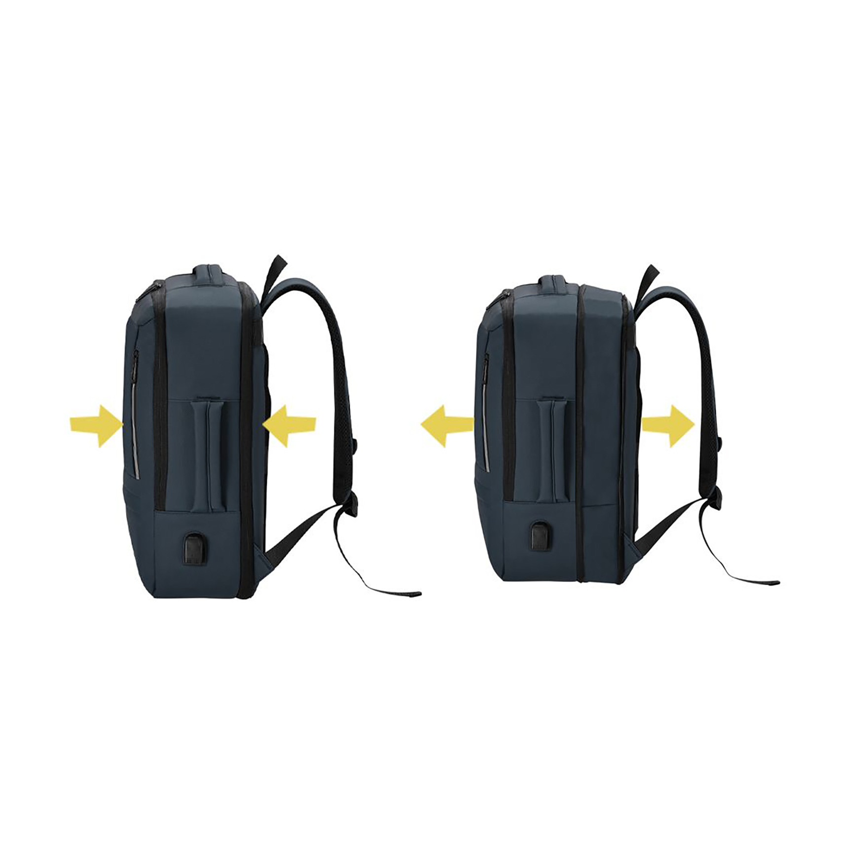 Sac à dos - PU | Extensible | Compartiment 15 pouces