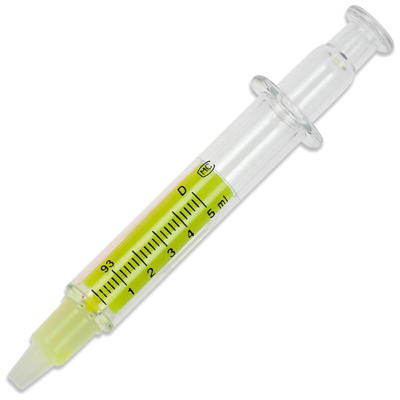 Marker | Spritzenform | Transparent | Bis zu 4 Farbdruck