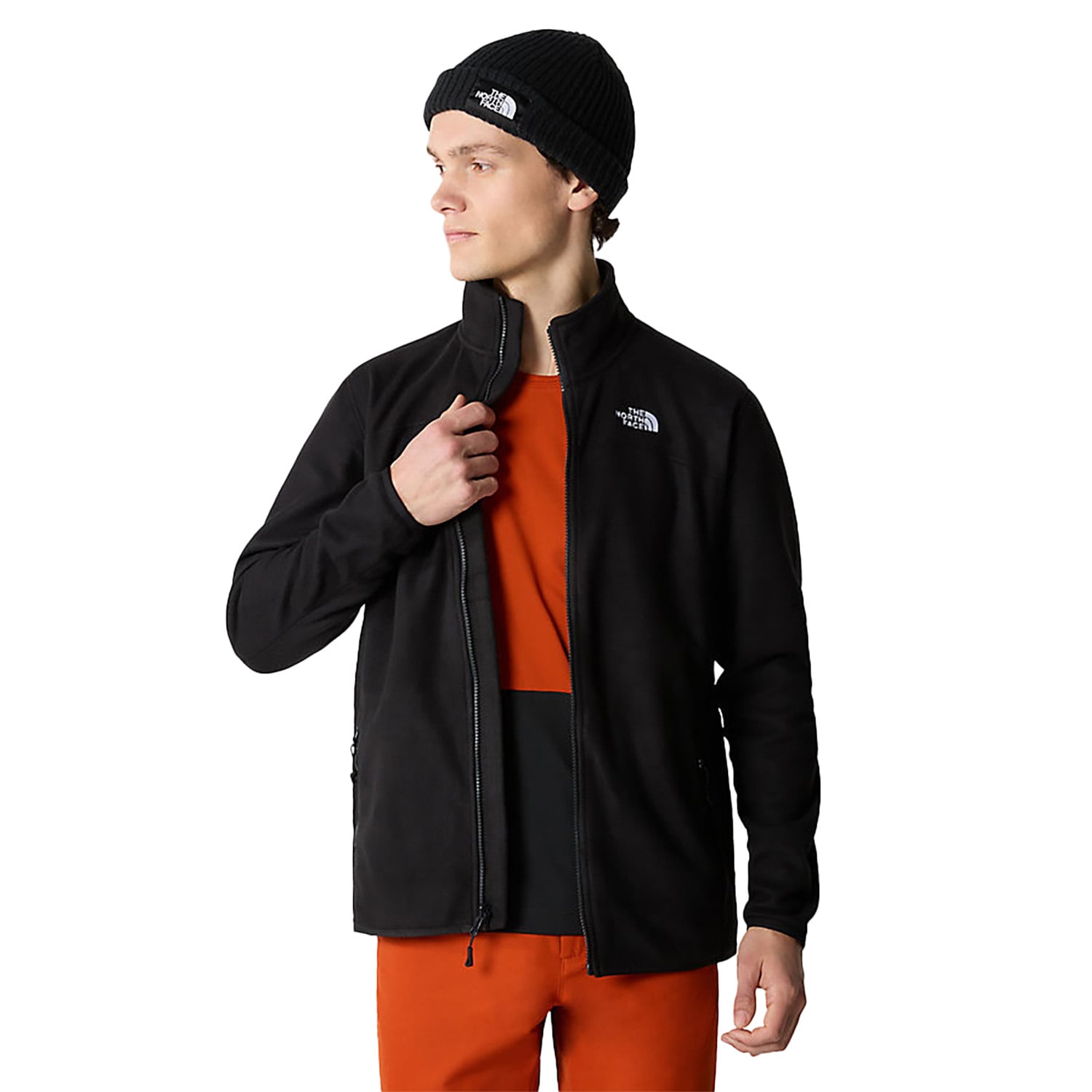 Giacca in pile The North Face FZ - Uomo | Chiusura con cerniera | Poliestere