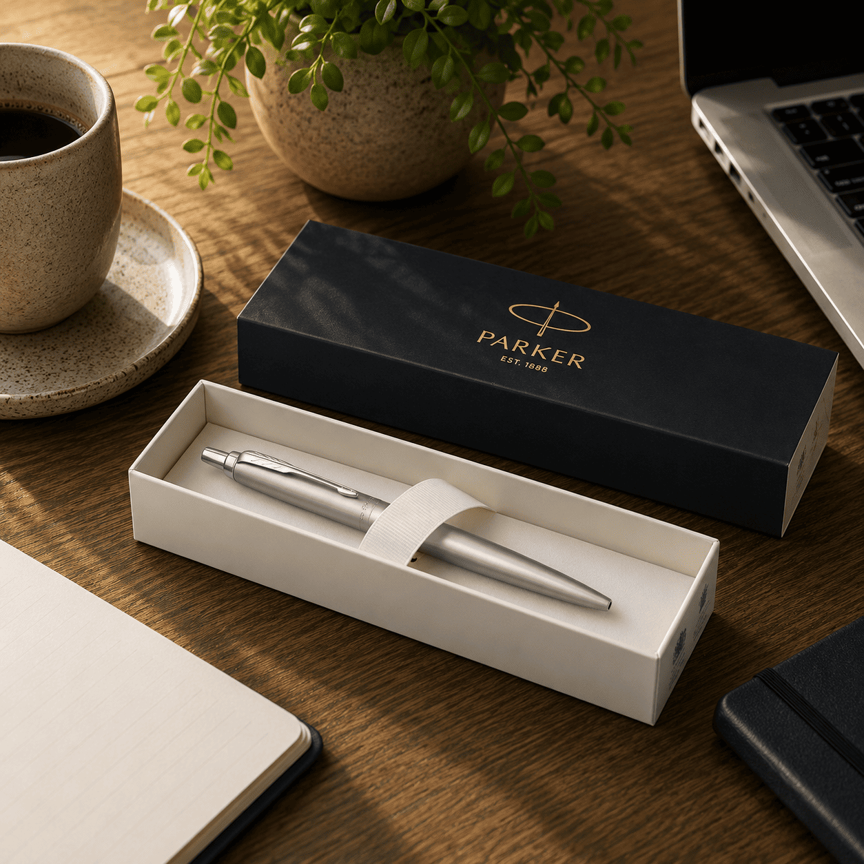 Parker balpen Urban Twist - Metalen uitvoering | QuinkFlow vulling | Jumbo refill