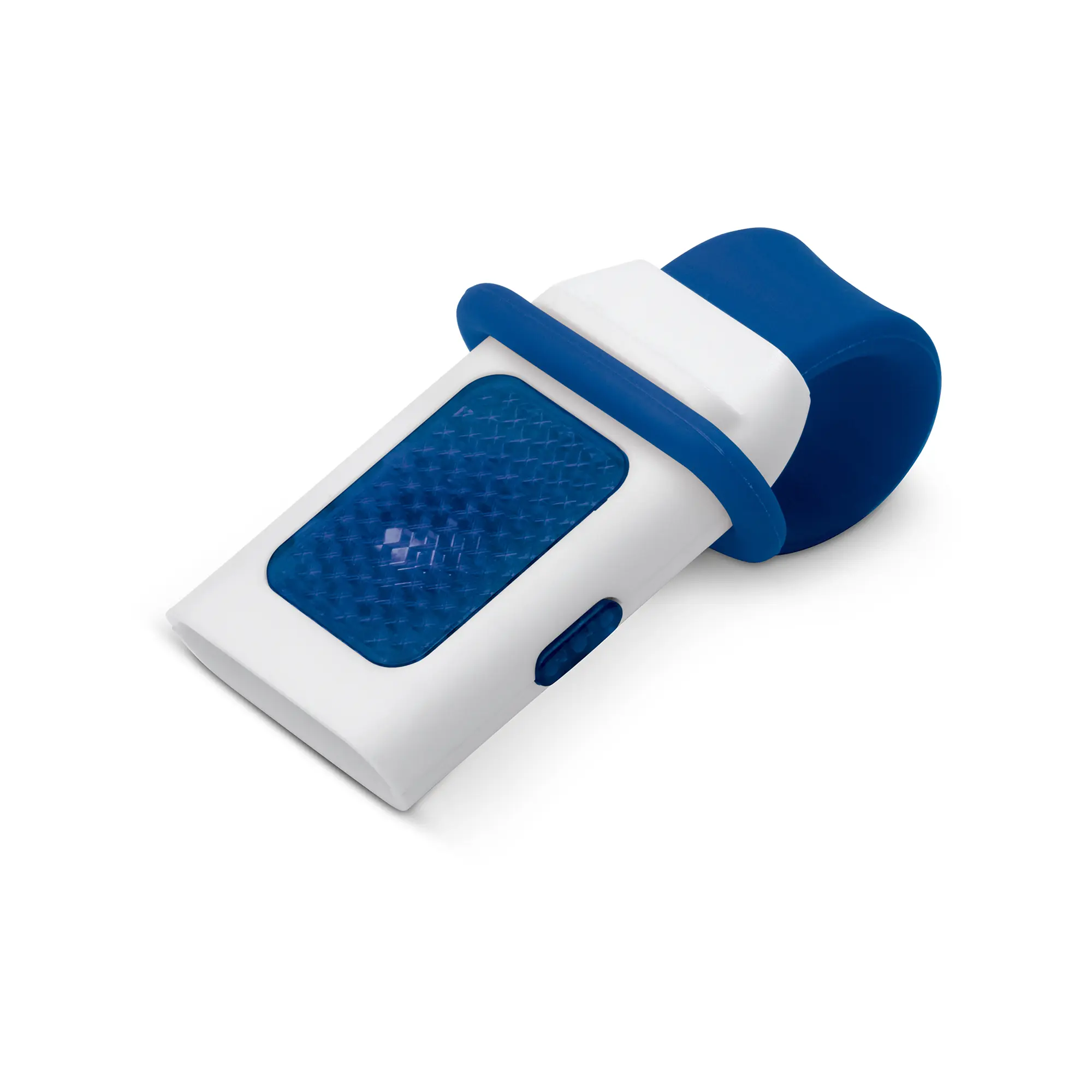 Lampe LED pliable compacte – Batterie incluse | Avec anneau | En plastique | Format de poche