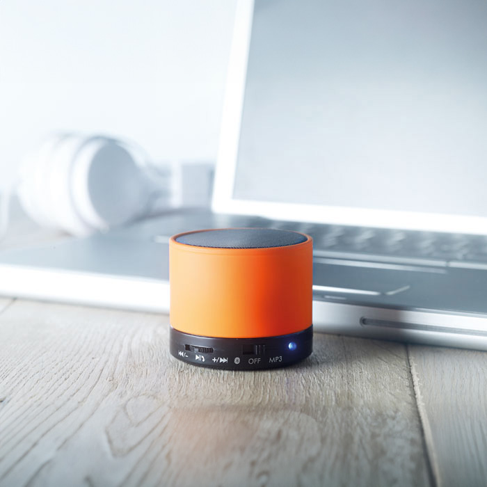 Bluetooth speaker Nina - 450 mAh| Met belfunctie | Gravure & tot 2 kleuren bedrukking
